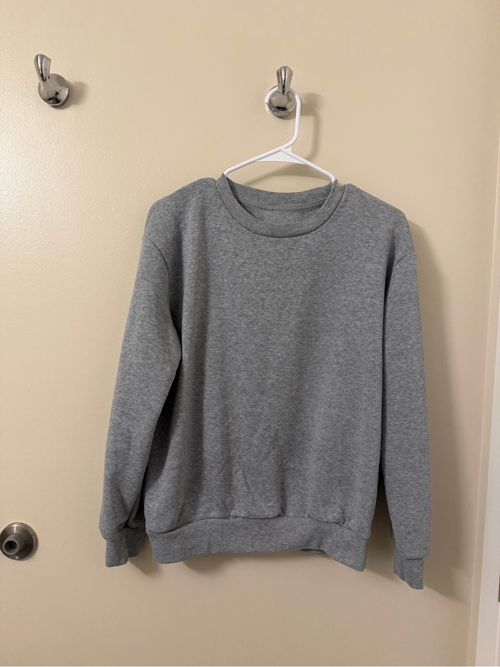 Women’s Grey Crewneck Sweater